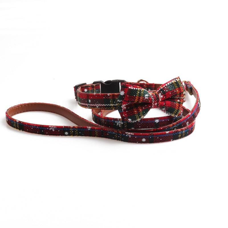 Aminger Christmas Pet Collar – Adjustable Dog & Cat Collar with Festive Design