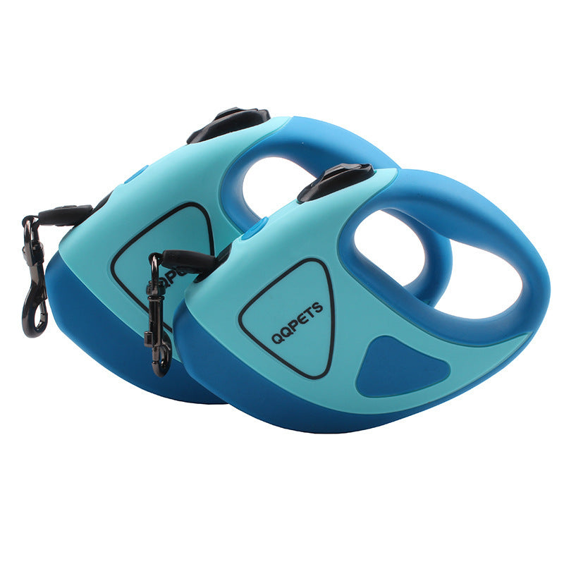 LED Retractable Dog Leash – Night Safety Fiber Leash for Dogs & Puppies