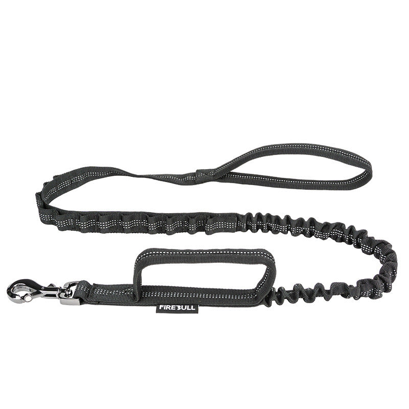 military-style dog harness for training and walking