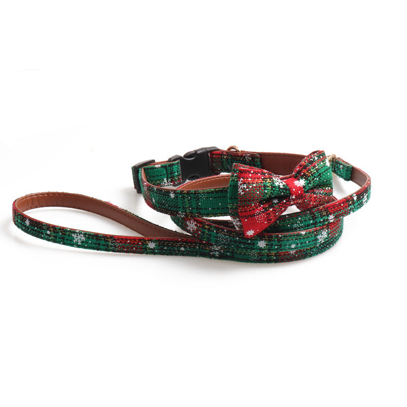Aminger Christmas Pet Collar – Adjustable Dog & Cat Collar with Festive Design
