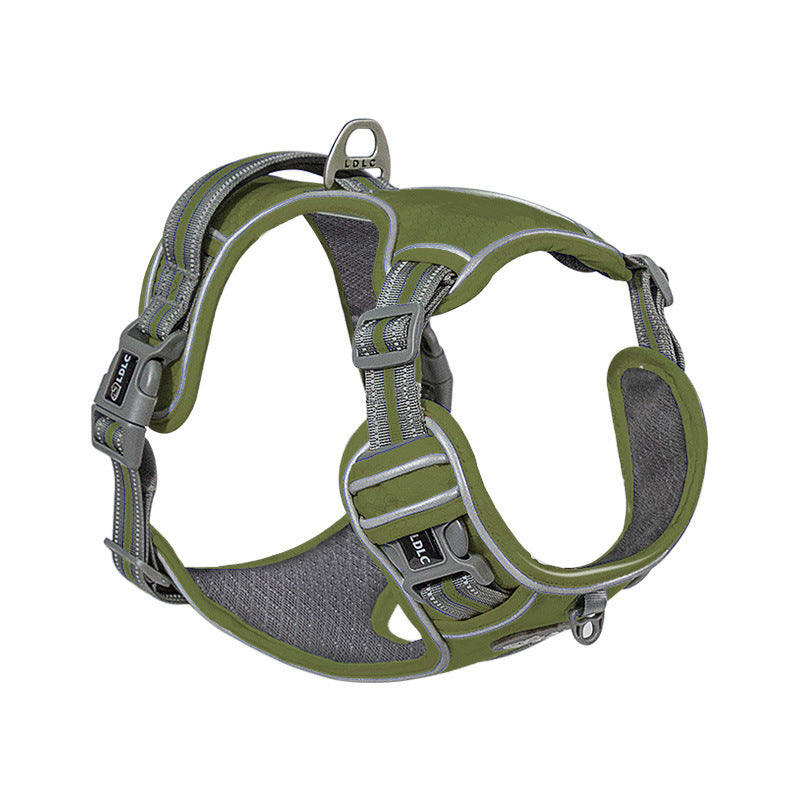 No-Pull Dog Harness – Adjustable Chest Strap for Small to Large Dogs