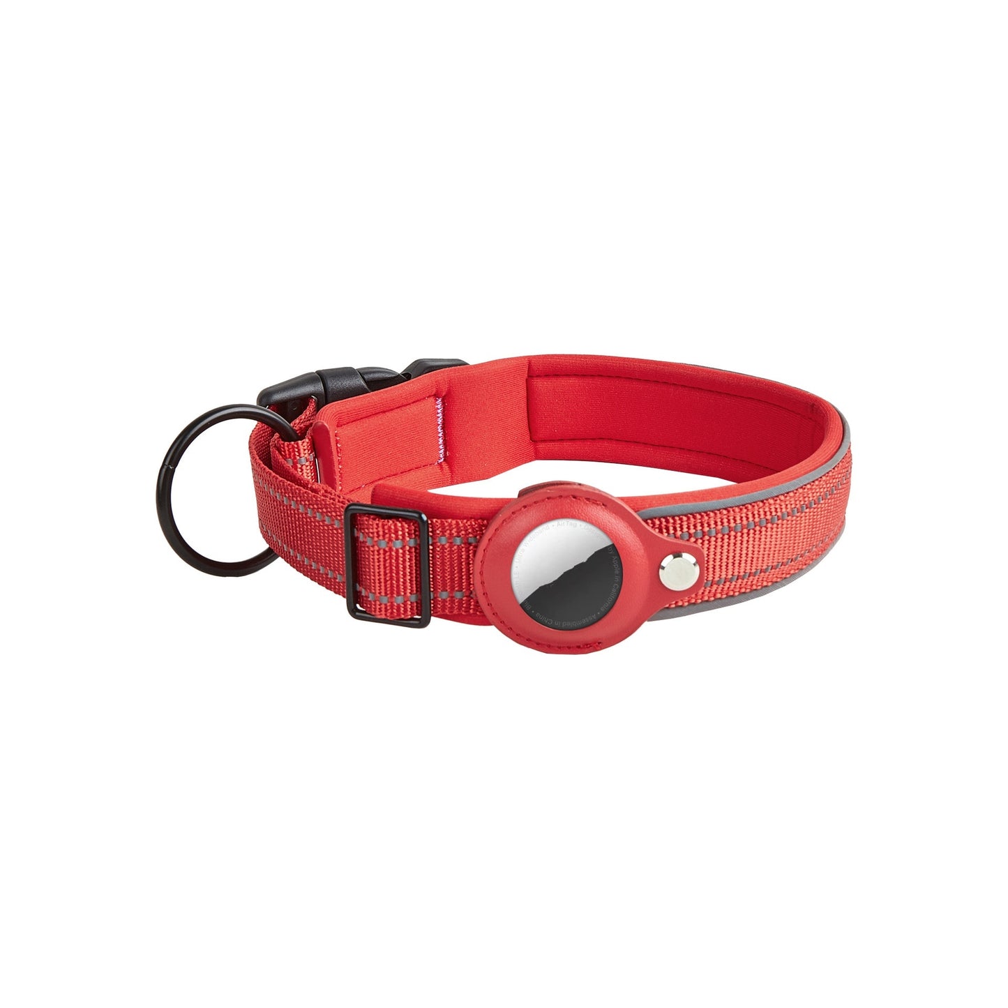 AirTag Pet Collar – Anti-Lost Nylon Dog & Cat Collar with AirTag Holder
