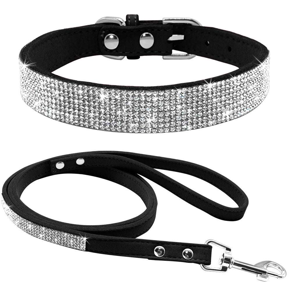 Hot Dog Collar – Shiny Diamond Style for All Seasons (XS–M)
