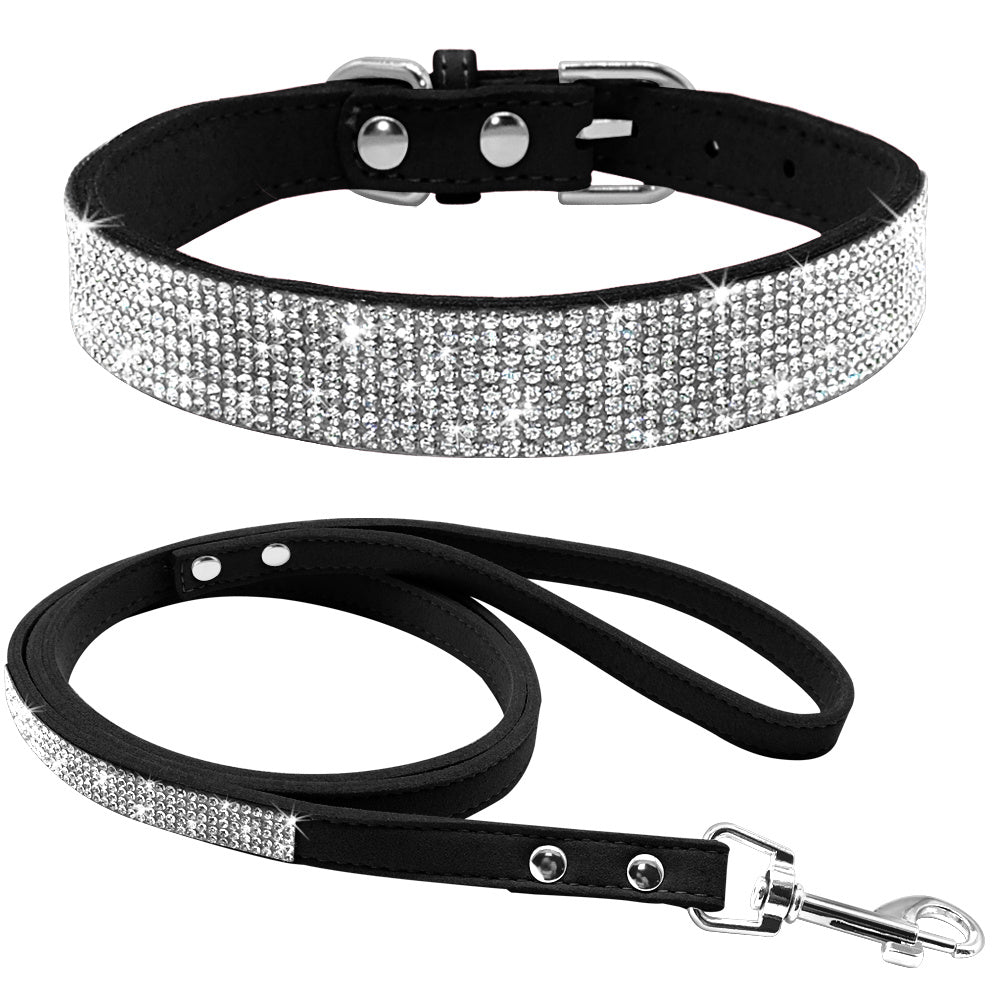 Hot Dog Collar – Shiny Diamond Style for All Seasons (XS–M)