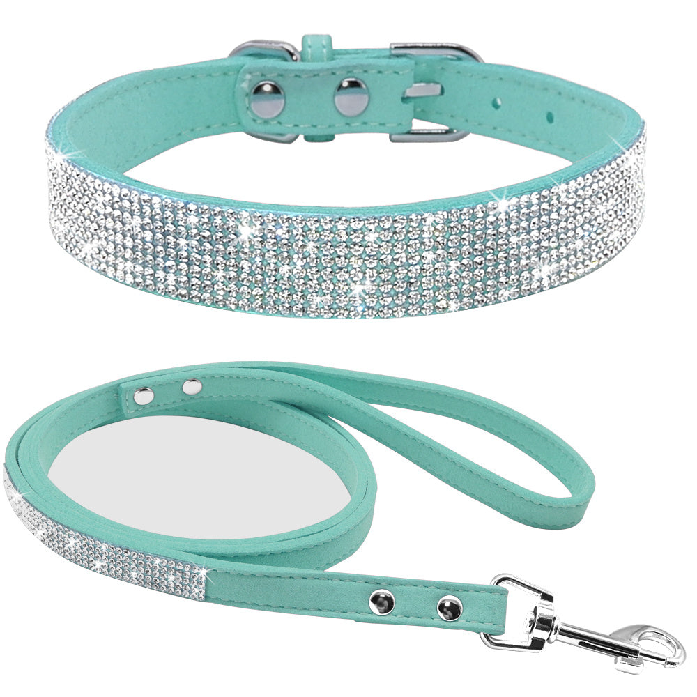 Hot Dog Collar – Shiny Diamond Style for All Seasons (XS–M)