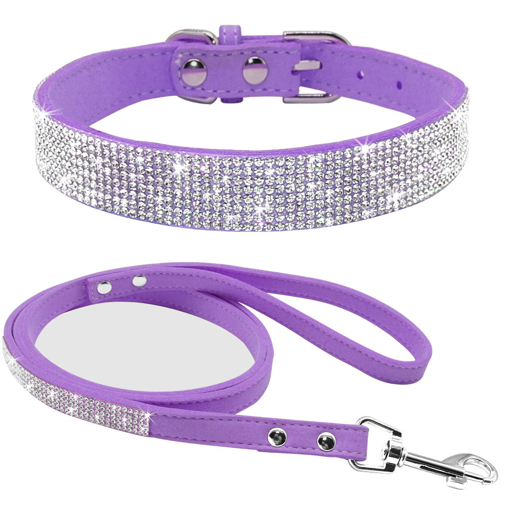 Hot Dog Collar – Shiny Diamond Style for All Seasons (XS–M)