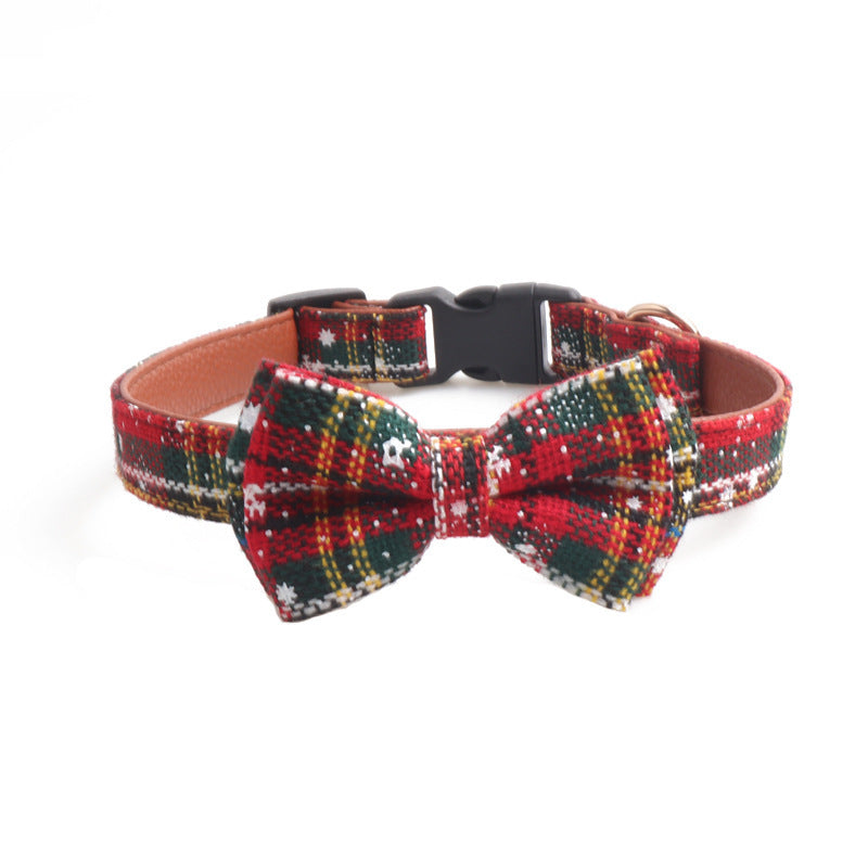 Aminger Christmas Pet Collar – Adjustable Dog & Cat Collar with Festive Design