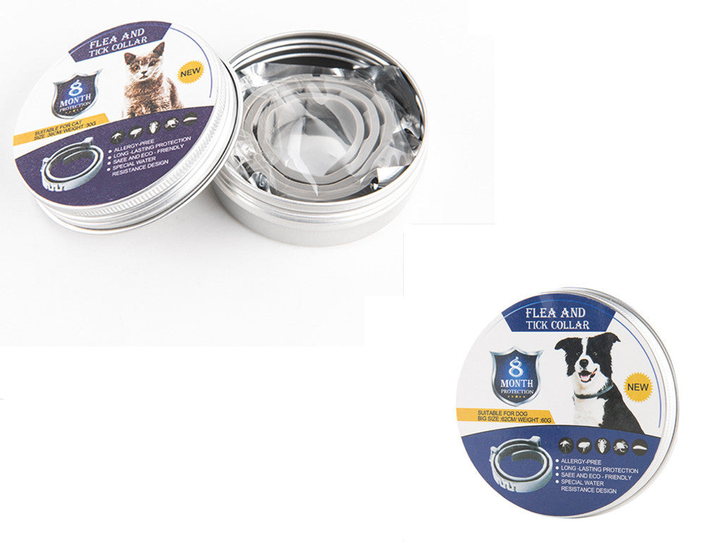 Dog & Cat Flea Collar – Mosquito Repellent, Adjustable & Safe Pet Protection
