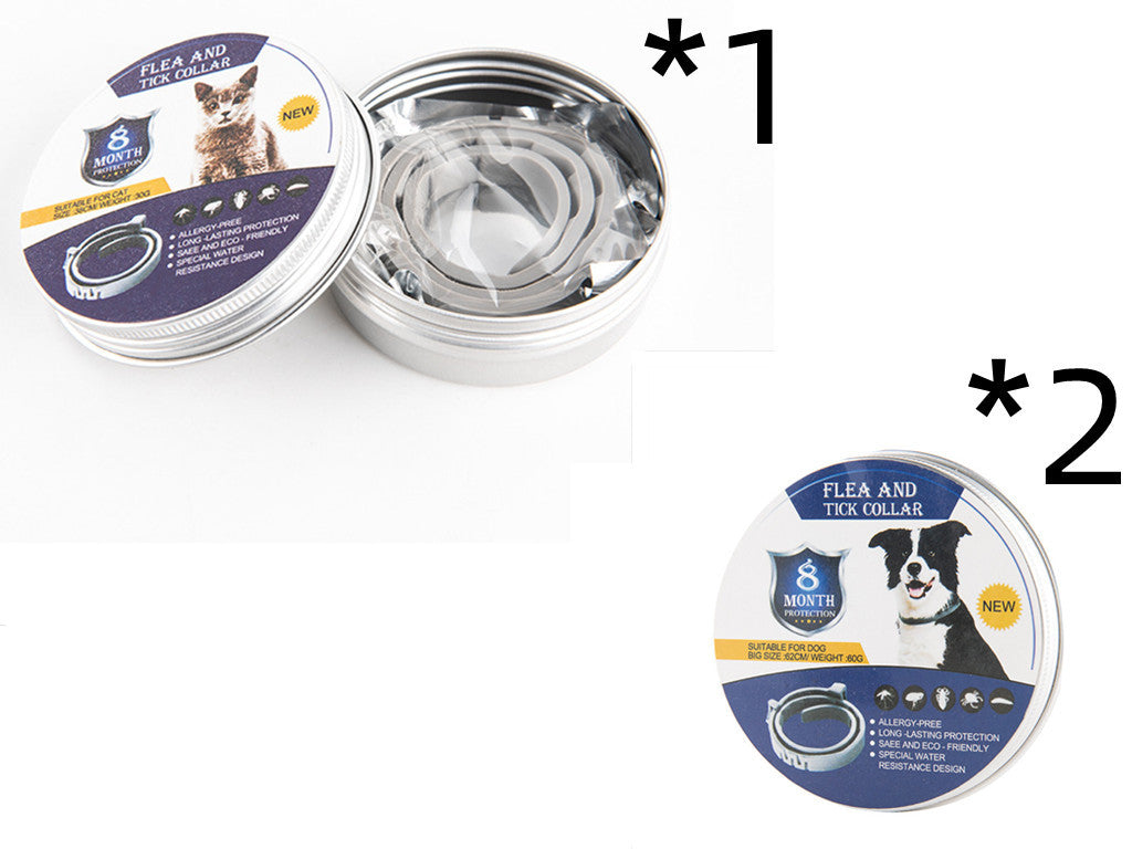 Dog & Cat Flea Collar – Mosquito Repellent, Adjustable & Safe Pet Protection