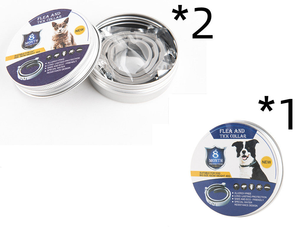 Dog & Cat Flea Collar – Mosquito Repellent, Adjustable & Safe Pet Protection