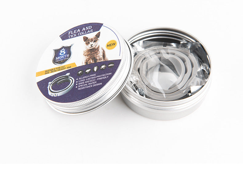Dog & Cat Flea Collar – Mosquito Repellent, Adjustable & Safe Pet Protection