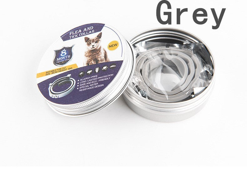 Dog & Cat Flea Collar – Mosquito Repellent, Adjustable & Safe Pet Protection