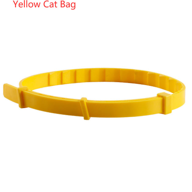 Dog & Cat Flea Collar – Mosquito Repellent, Adjustable & Safe Pet Protection yellow