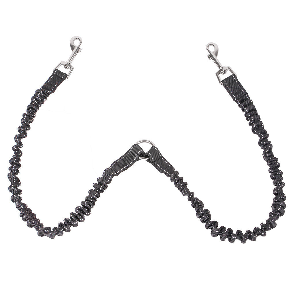 double handle dog leash for two dogs