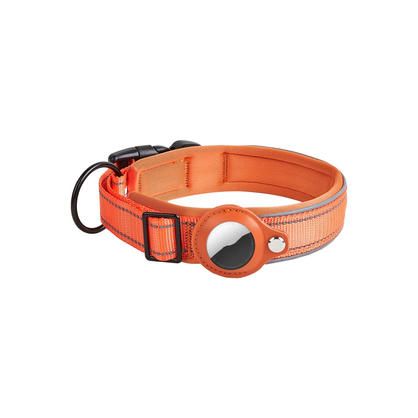 AirTag Pet Collar – Anti-Lost Nylon Dog & Cat Collar with AirTag Holder