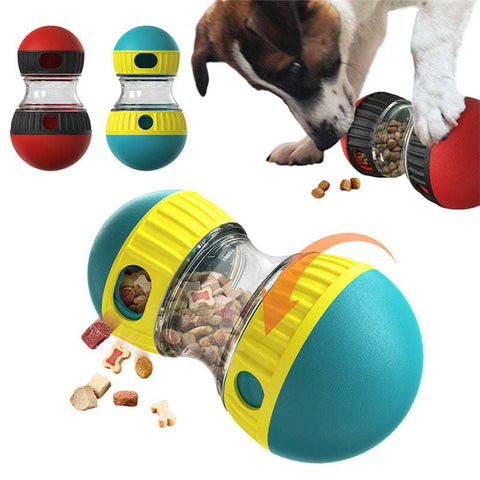 Interactive Food Dispensing Dog Toy – Slow Feeder Puzzle Ball for Mental Stimulation | PetsDrift