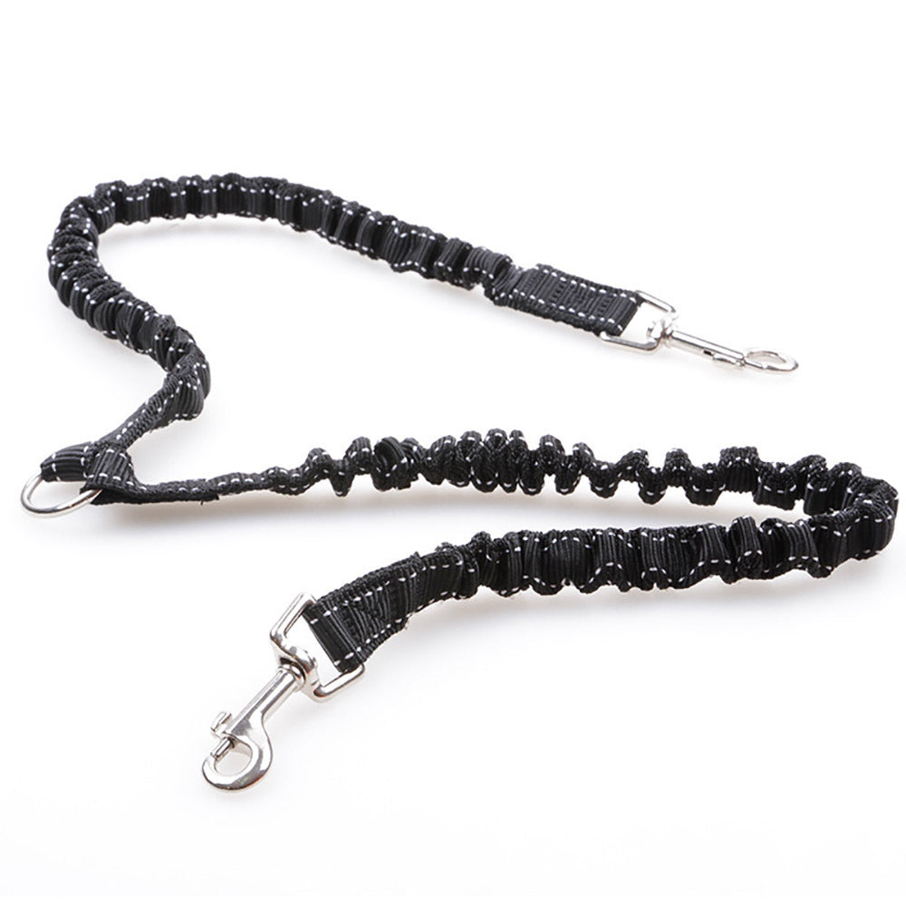 double handle dog leash for two dogs