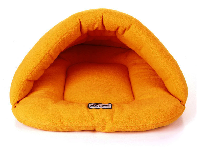 Dog Cave Bed – Cozy Pet Sleeping Bag for Cats & Small Dogs | PetsDrift