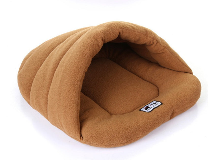 Dog Cave Bed – Cozy Pet Sleeping Bag for Cats & Small Dogs | PetsDrift