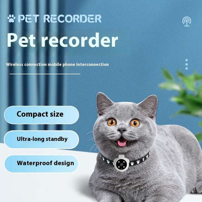 Cat Camera Collar – Motion Recording Pet Collar Camera for Cats & Dogs