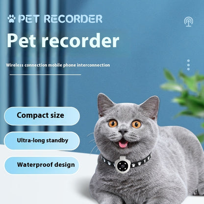 Cat Camera Collar – Motion Recording Pet Collar Camera for Cats & Dogs