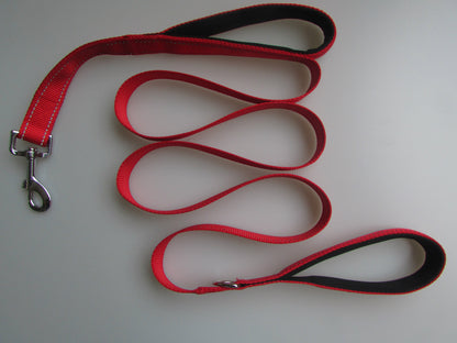double handle dog leash for pulling dogs