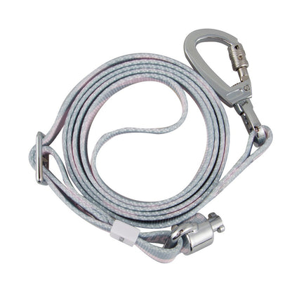 smart dog leash with zinc alloy hardware and wireless tracking