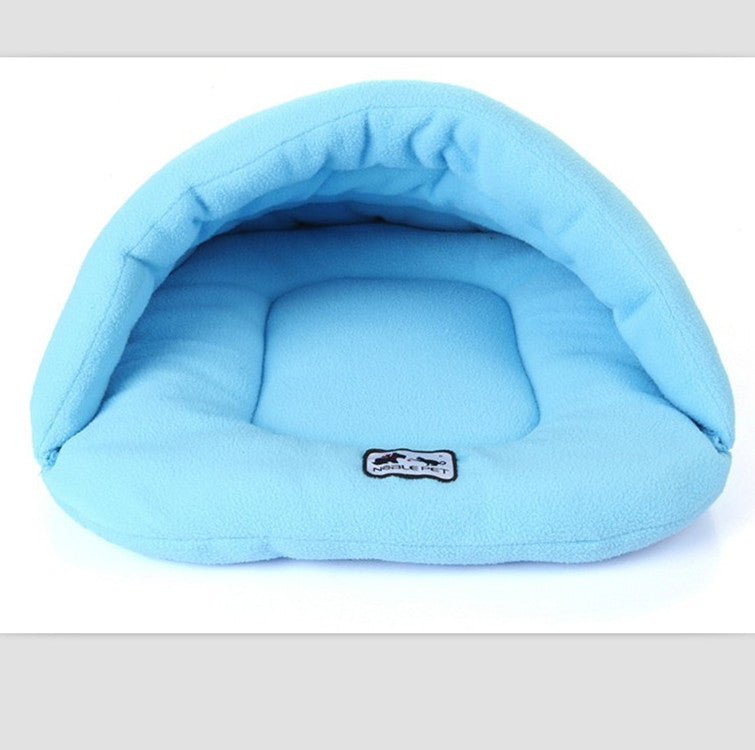 Dog Cave Bed – Cozy Pet Sleeping Bag for Cats & Small Dogs | PetsDrift