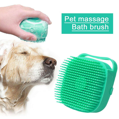 Pet Grooming Brush & Shampoo Massager – Remove Pet Hair Gently | PetsDrift