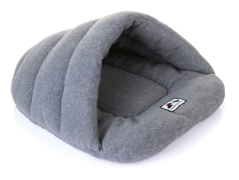 Dog Cave Bed – Cozy Pet Sleeping Bag for Cats & Small Dogs | PetsDrift