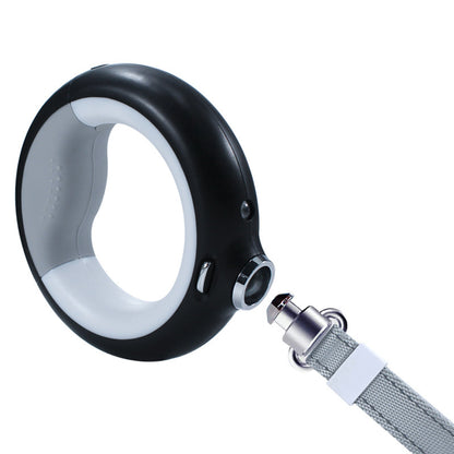 luxury retractable dog leash with LED light