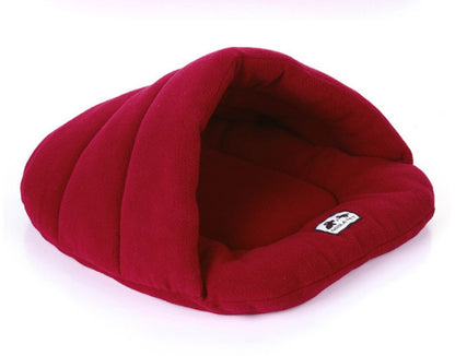 Dog Cave Bed – Cozy Pet Sleeping Bag for Cats & Small Dogs | PetsDrift