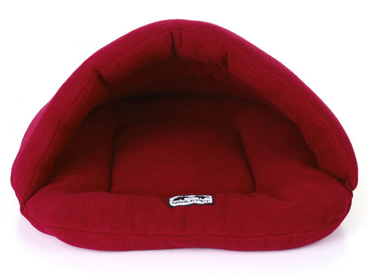 Dog Cave Bed – Cozy Pet Sleeping Bag for Cats & Small Dogs | PetsDrift