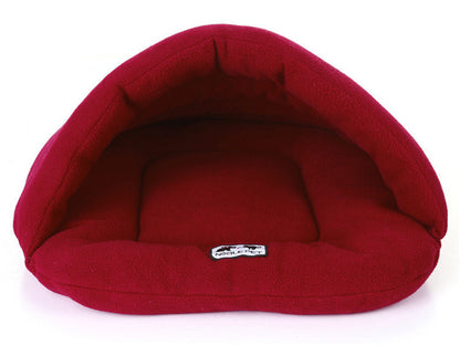 Dog Cave Bed – Cozy Pet Sleeping Bag for Cats & Small Dogs | PetsDrift