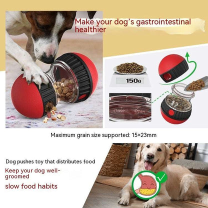 Interactive Food Dispensing Dog Toy – Slow Feeder Puzzle Ball for Mental Stimulation | PetsDrift