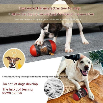 Interactive Food Dispensing Dog Toy – Slow Feeder Puzzle Ball for Mental Stimulation | PetsDrift