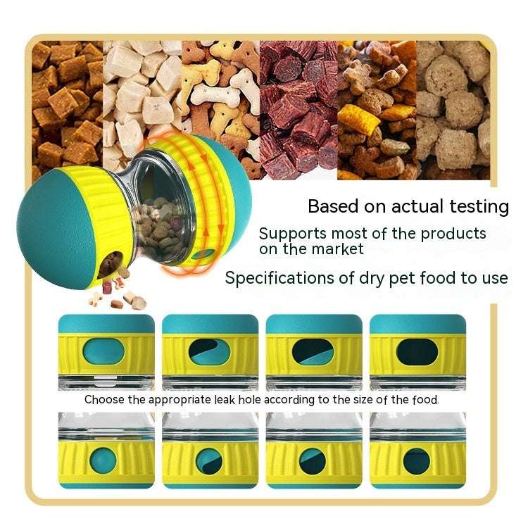Interactive Food Dispensing Dog Toy – Slow Feeder Puzzle Ball for Mental Stimulation | PetsDrift