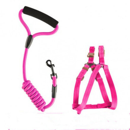 Dog Chain Leash with Chest Strap – Heavy Duty Chain for Dogs