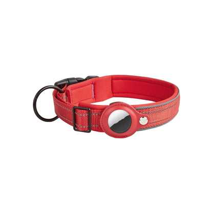 AirTag Pet Collar – Anti-Lost Nylon Dog & Cat Collar with AirTag Holder