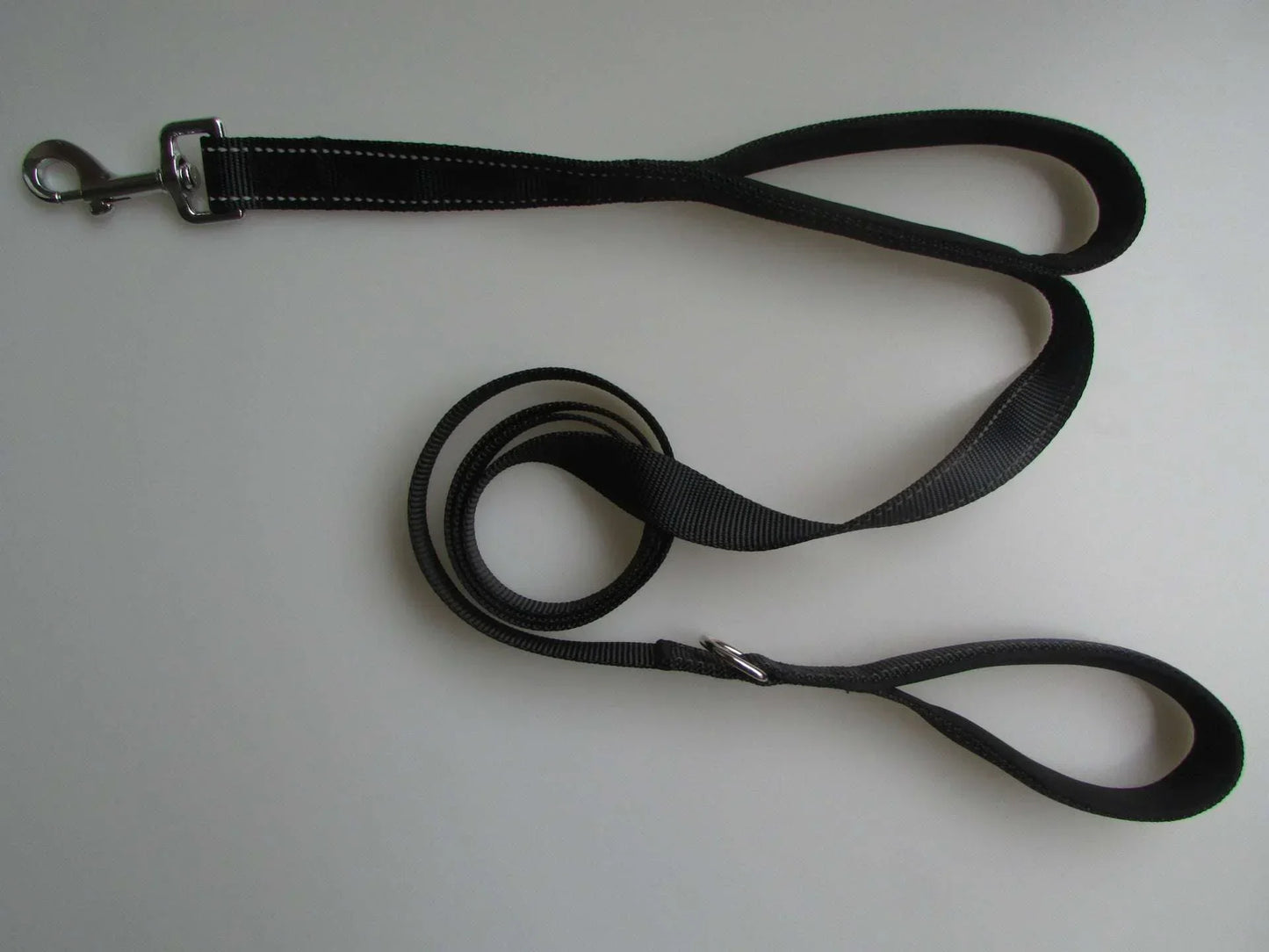 double handle dog leash for pulling dogs
