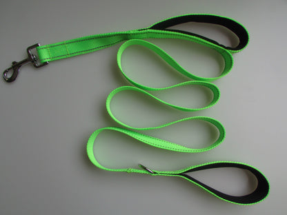 double handle dog leash for pulling dogs
