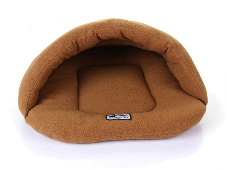 Dog Cave Bed – Cozy Pet Sleeping Bag for Cats & Small Dogs | PetsDrift