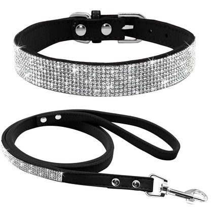 Hot Dog Collar – Shiny Diamond Style for All Seasons (XS–M)