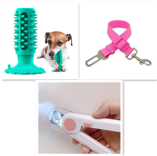 Teeth Cleaning Dog Toothbrush Sucker Molar Stick Dog Bite Toy