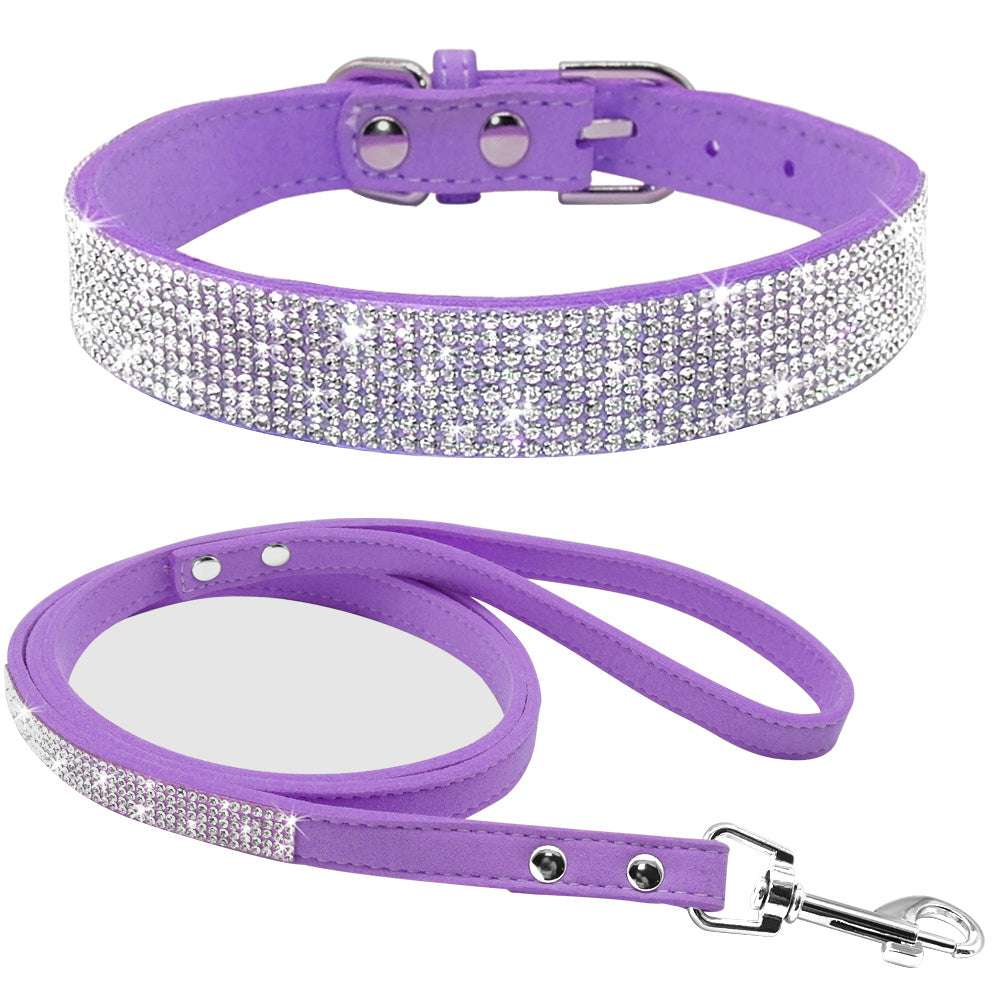Hot Dog Collar – Shiny Diamond Style for All Seasons (XS–M)