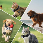 PRRPRR Pet Camera Collar – 1080P HD Wireless Dog Neck Cam with Air Tracker, 32GB Storage, No WiFi Required