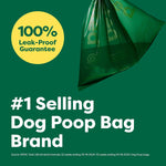 Earth Rated Dog Poop Bags – Leak-Proof, Extra Thick, Unscented Refill Rolls (270 Bags) 🐶