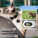 PRRPRR Pet Camera Collar – 1080P HD Wireless Dog Neck Cam with Air Tracker, 32GB Storage, No WiFi Required