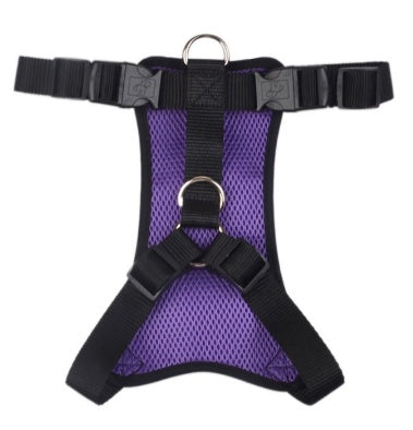 Pet car seat belt dog's reflective chest back seat belt retractable seat belt