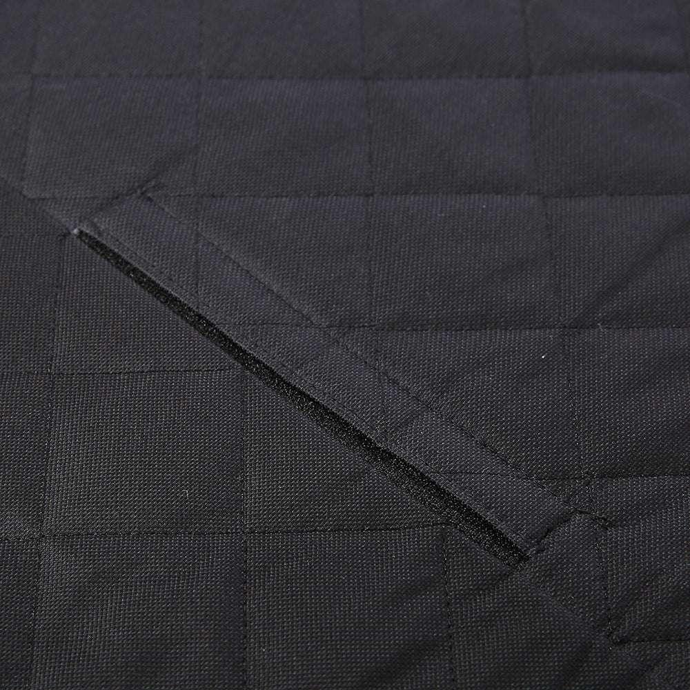 Back Seat Protector for Dogs – Waterproof Dog Car Seat Cover with Mesh View, Zippered Sides & Safety Hammock